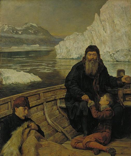 John Maler Collier The Last Voyage of Henry Hudson oil painting image